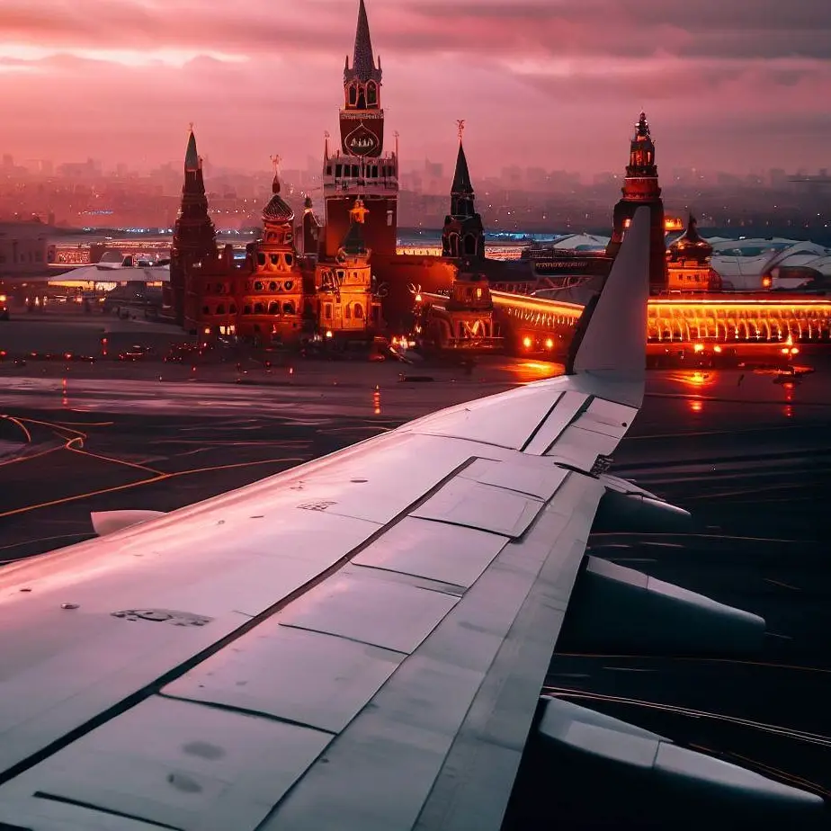 Lot do Moskwy - linie lotnicze